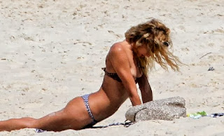 Alice Dellal Lion Bikini Rio De Janeiro Brazil