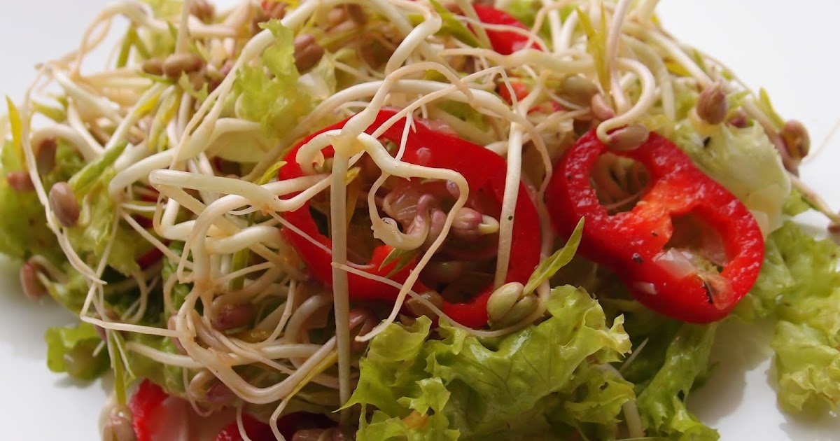 The VegHog Mung bean salad with shallot vinaigrette