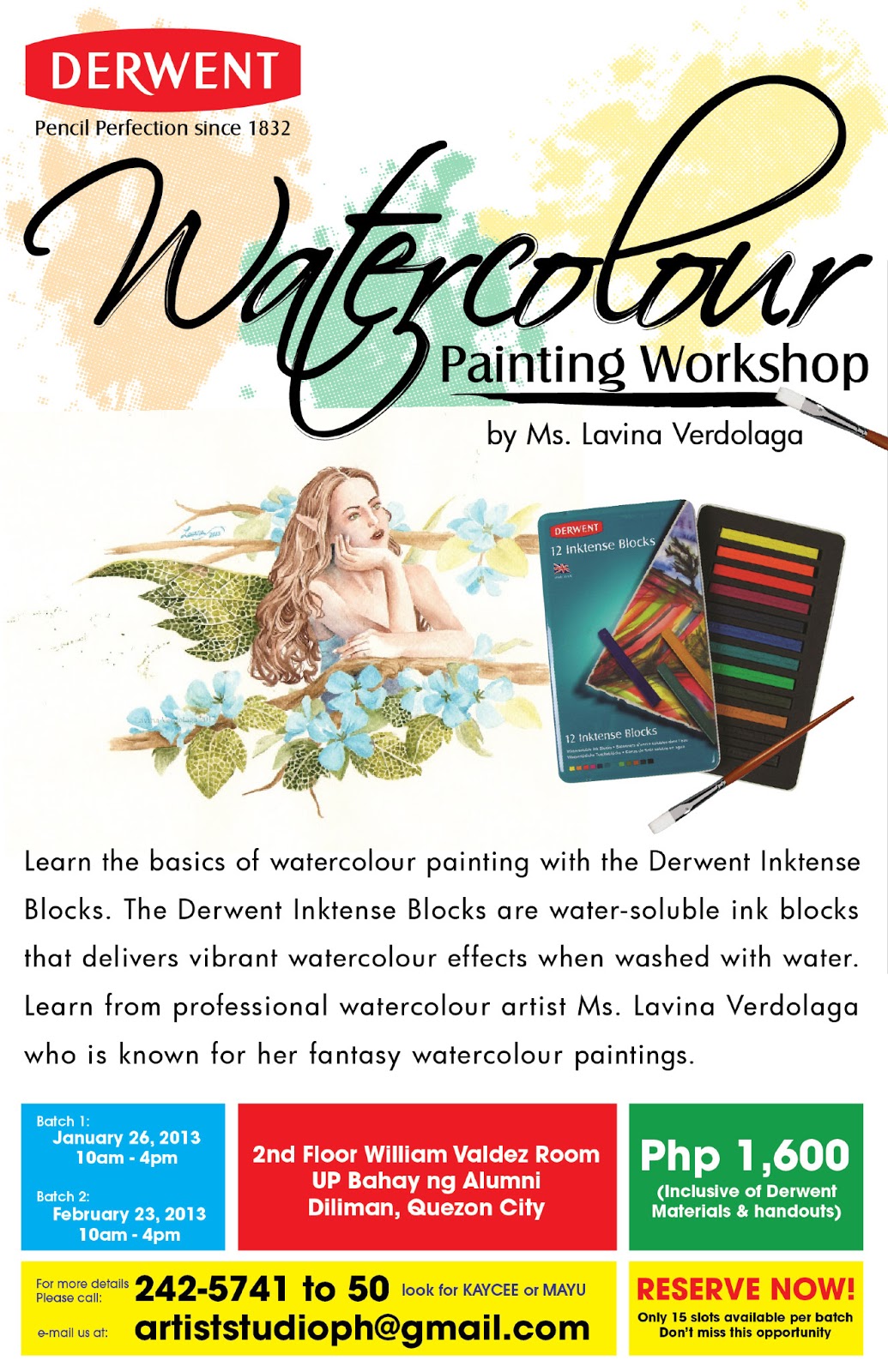 Watercolor Workshop - The Art of Lavina Marie