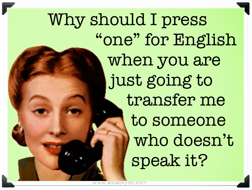 eDOOZIE Press "one" for English