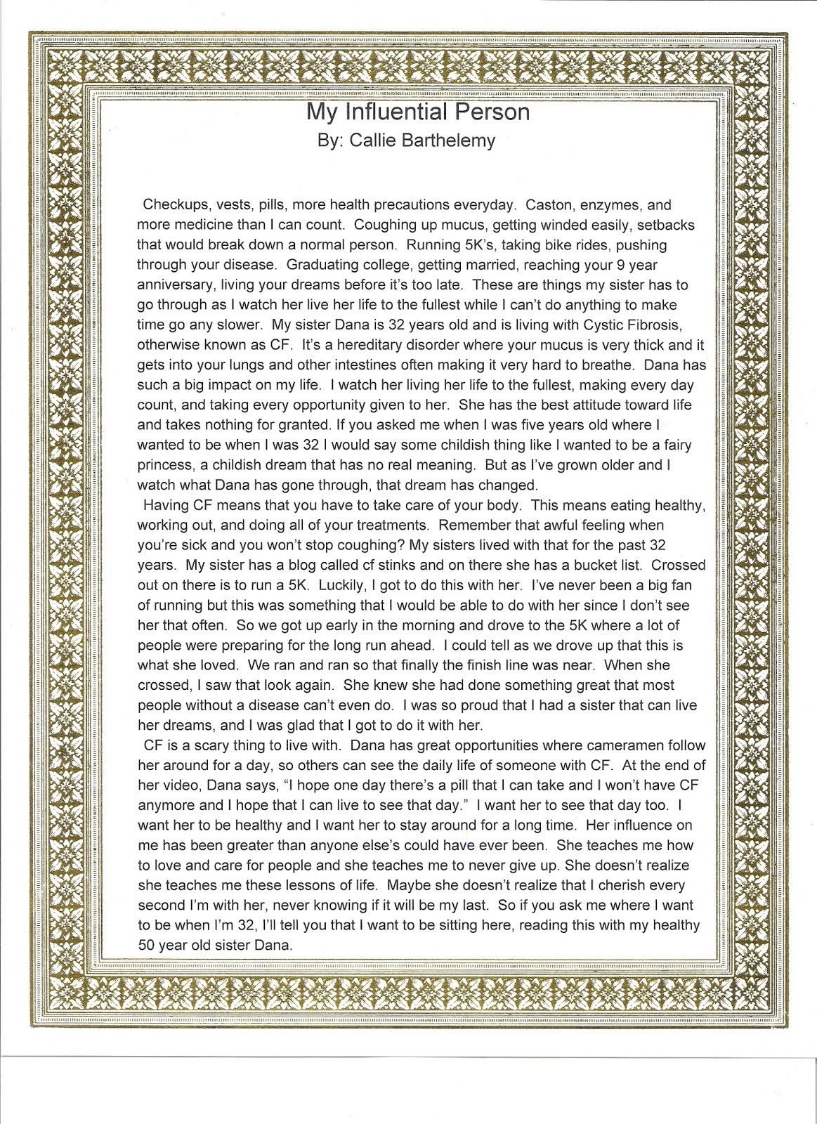 letter from my sister letter to a sister