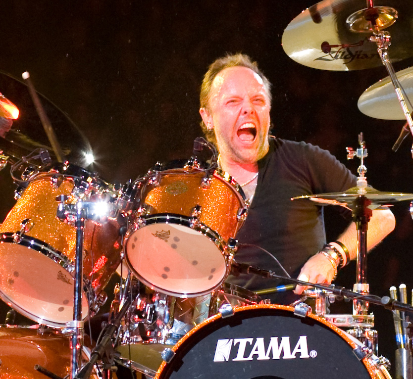 METALLICAMENTE Lars Ulrich Bateria(Equipo)