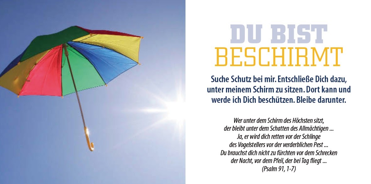 H E R Z E N S S A C H E: Du bist beschirmt