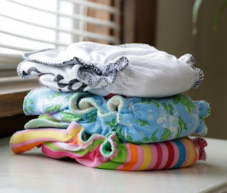 Stack of Cloth Diapers Stack of Cloth Diapers