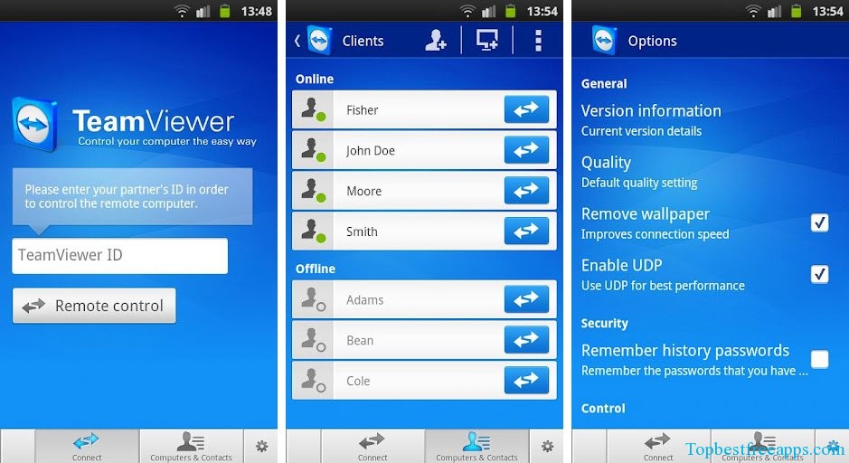 PROGRAMAS MAS UTILIZADOS EN MI PC Y SUS TUTORIALES TEAMVIEWER (APP