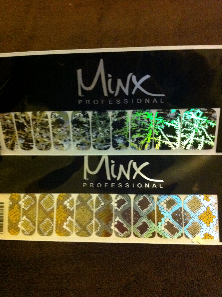 My Minx nail stickers