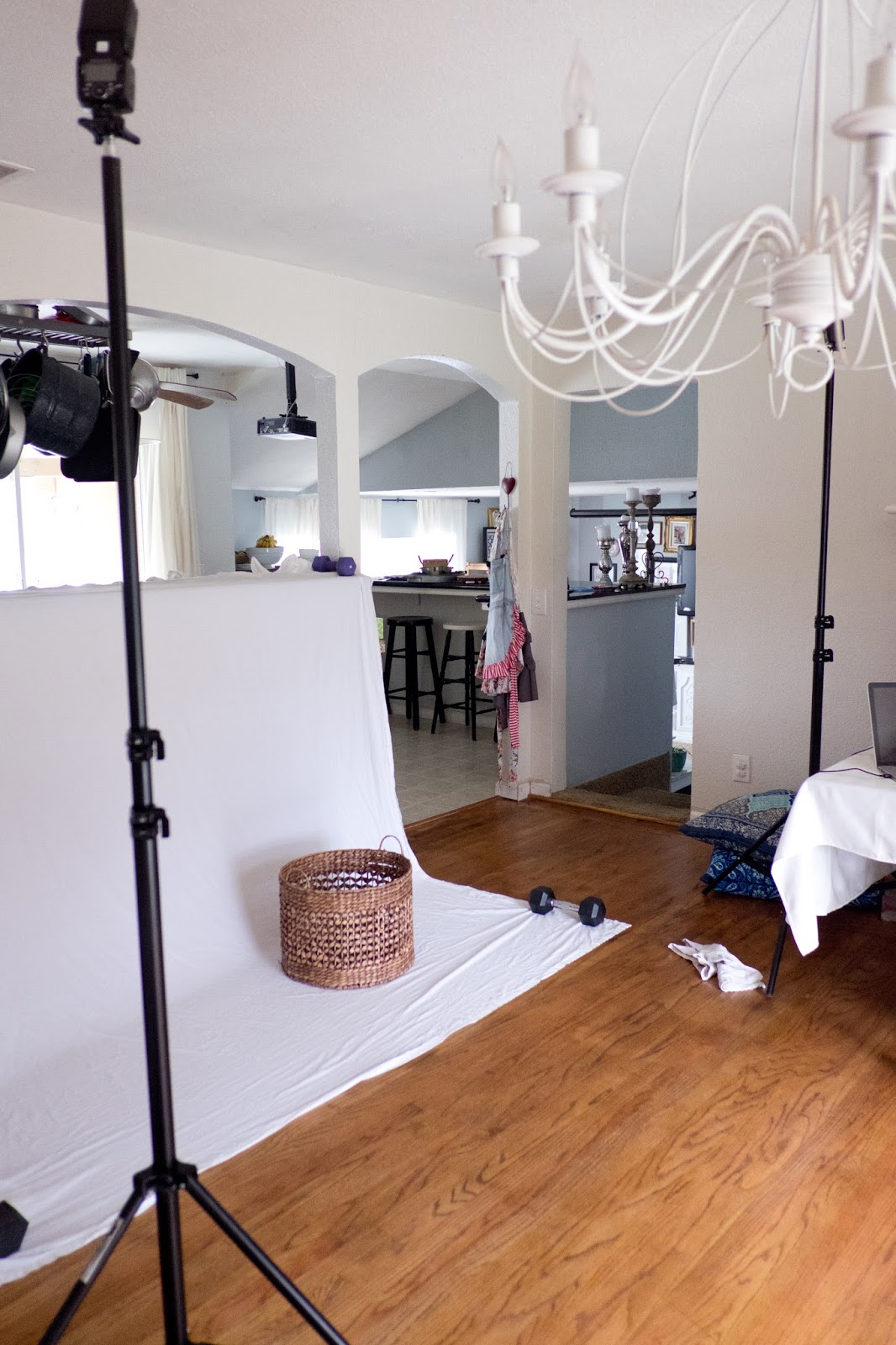 Domestic Fashionista DIY In Home Photo Studio Set Up
