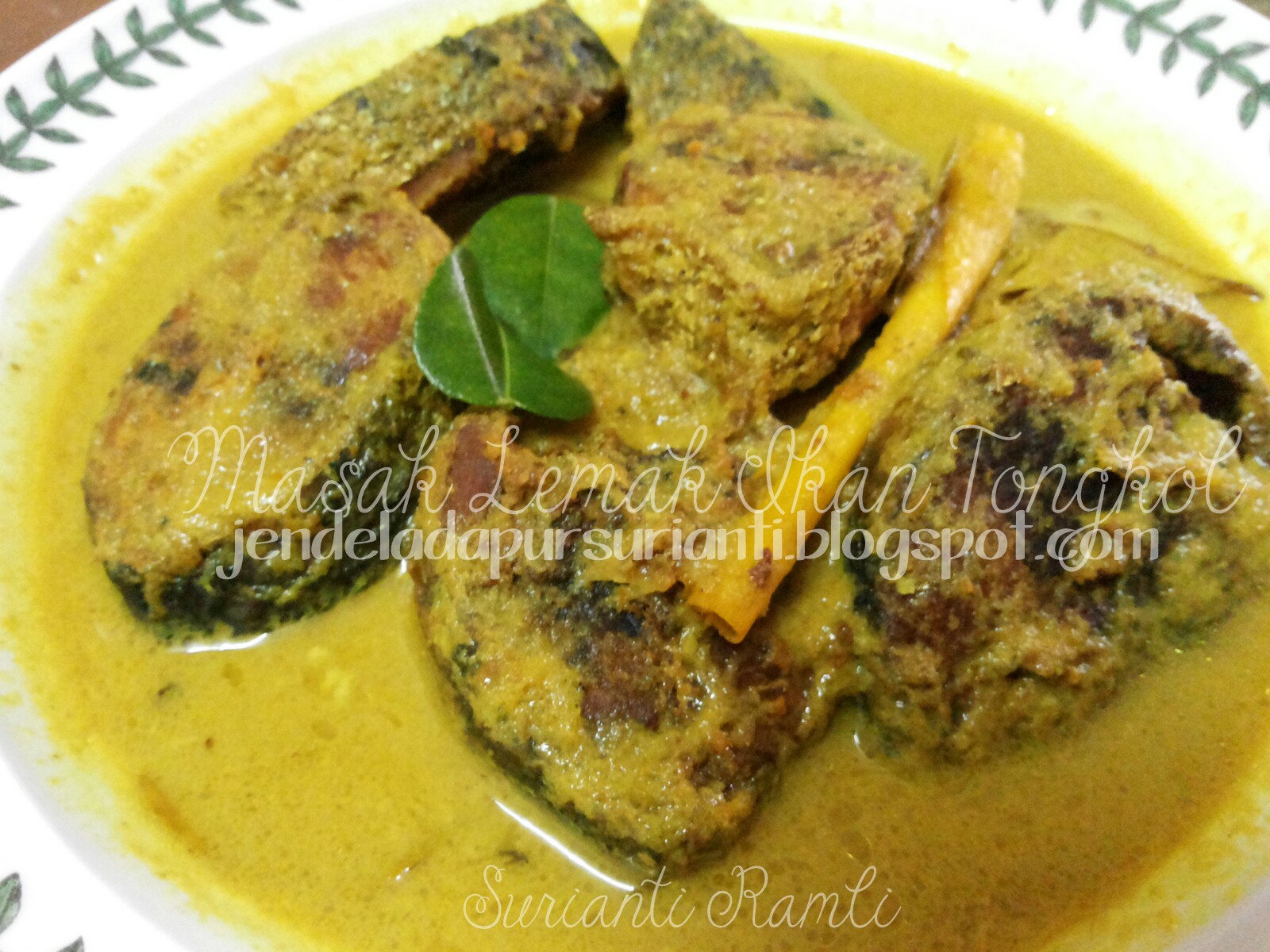 Masak lemak ikan tongkol resepi Cara Mudah