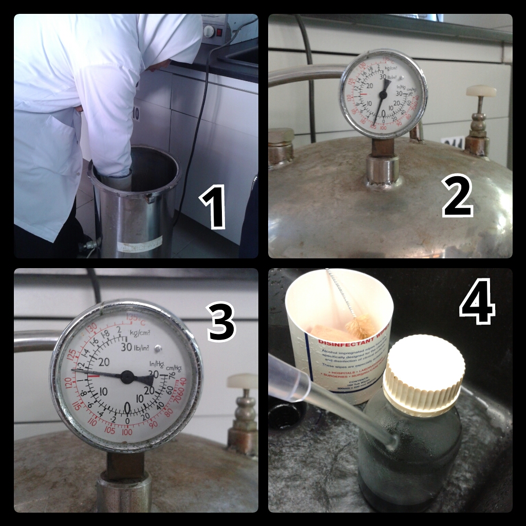Share & Tell Microbiology Making Agar Plates.
