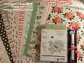 Sneak Peek: Stampin' Up! 2016 Occasions Catalog: Birthday Bouquet Designer Paper + Birthday Blooms Stamp Set #stampinup