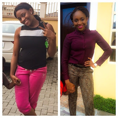 Comedian Bovi's Wife, Christabel Shows off her Post Baby Bod