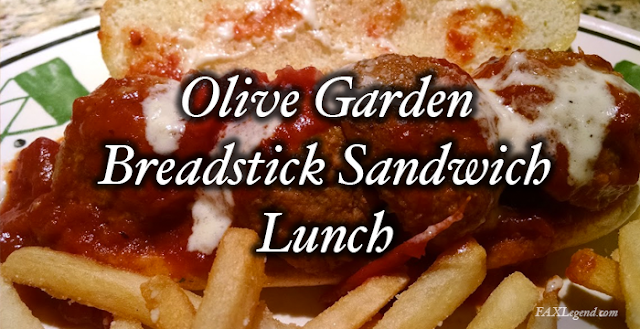 Olive Garden S Breadstick Sandwich Lunch Special