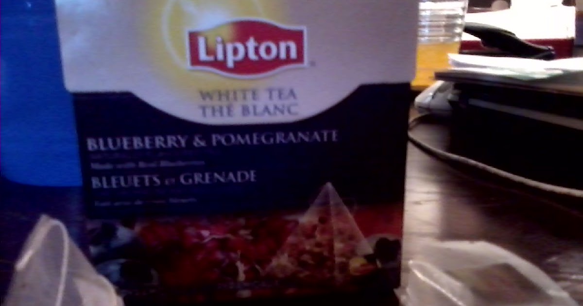 lipton white tea pomegranate