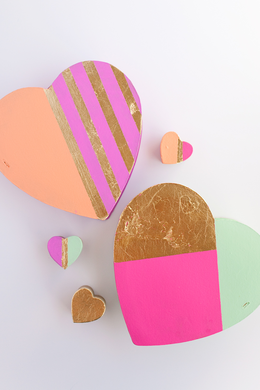 TELL DIY GOLD FOIL HEART BOX Tell Love and Party Bloglovin’