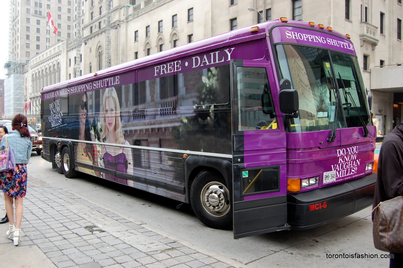 Vaughan Mills Launches Shuttle Bus and Offers Us a Challenge Toronto