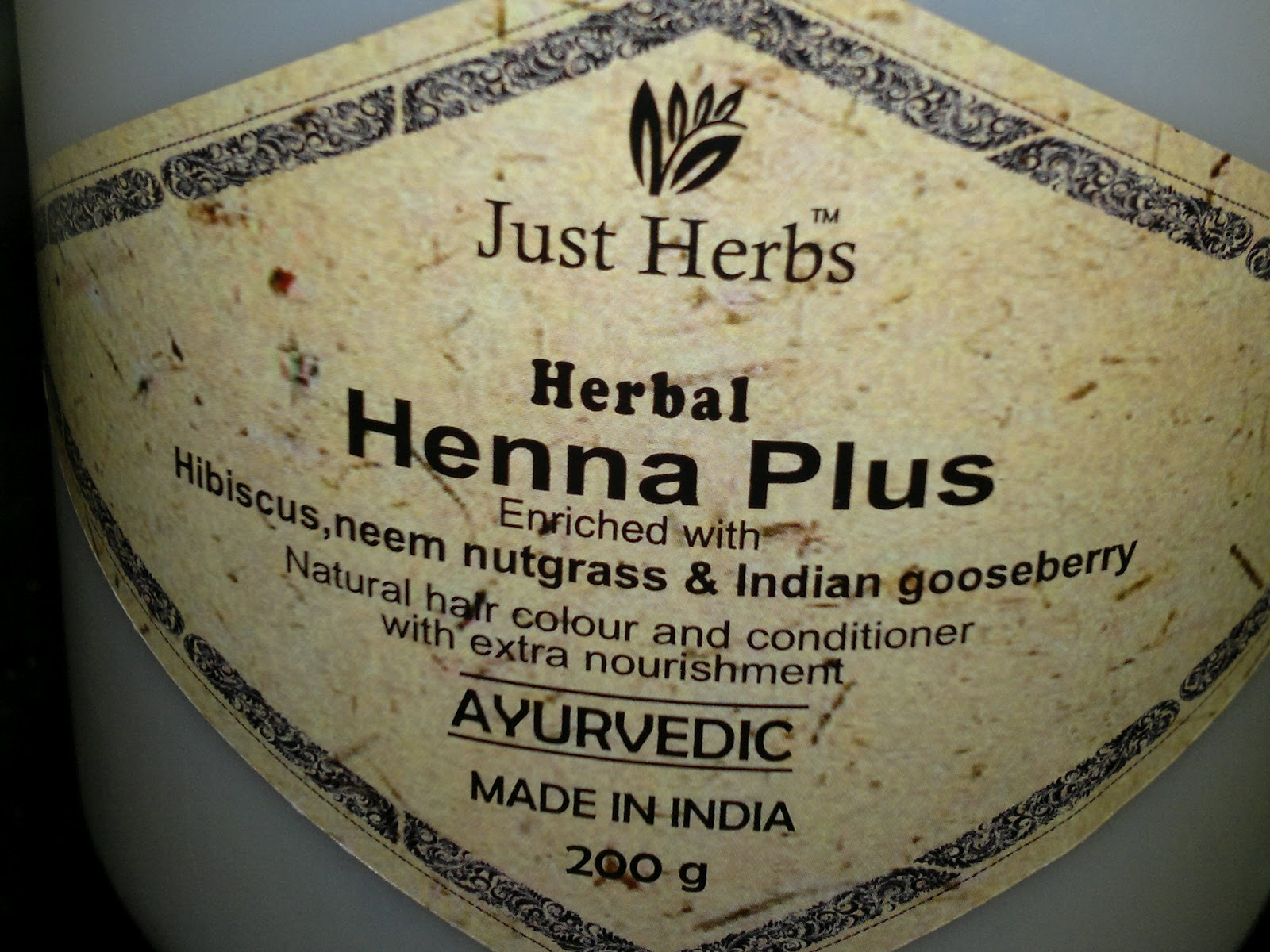 Just Herbs Henna Review Kumkum's Beauty and MakeUp World