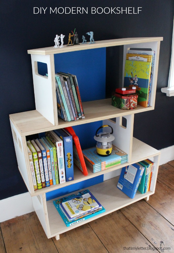 Personalized Kids Bookshelf I Could Totally Build This For Lucas