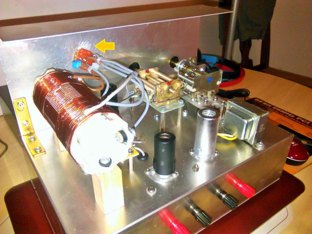 Radio Quaderno A band switch for my tube regen receiver