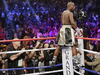 Las mejores imágenes del "Combate del Siglo": Mayweather vs Pacquiao