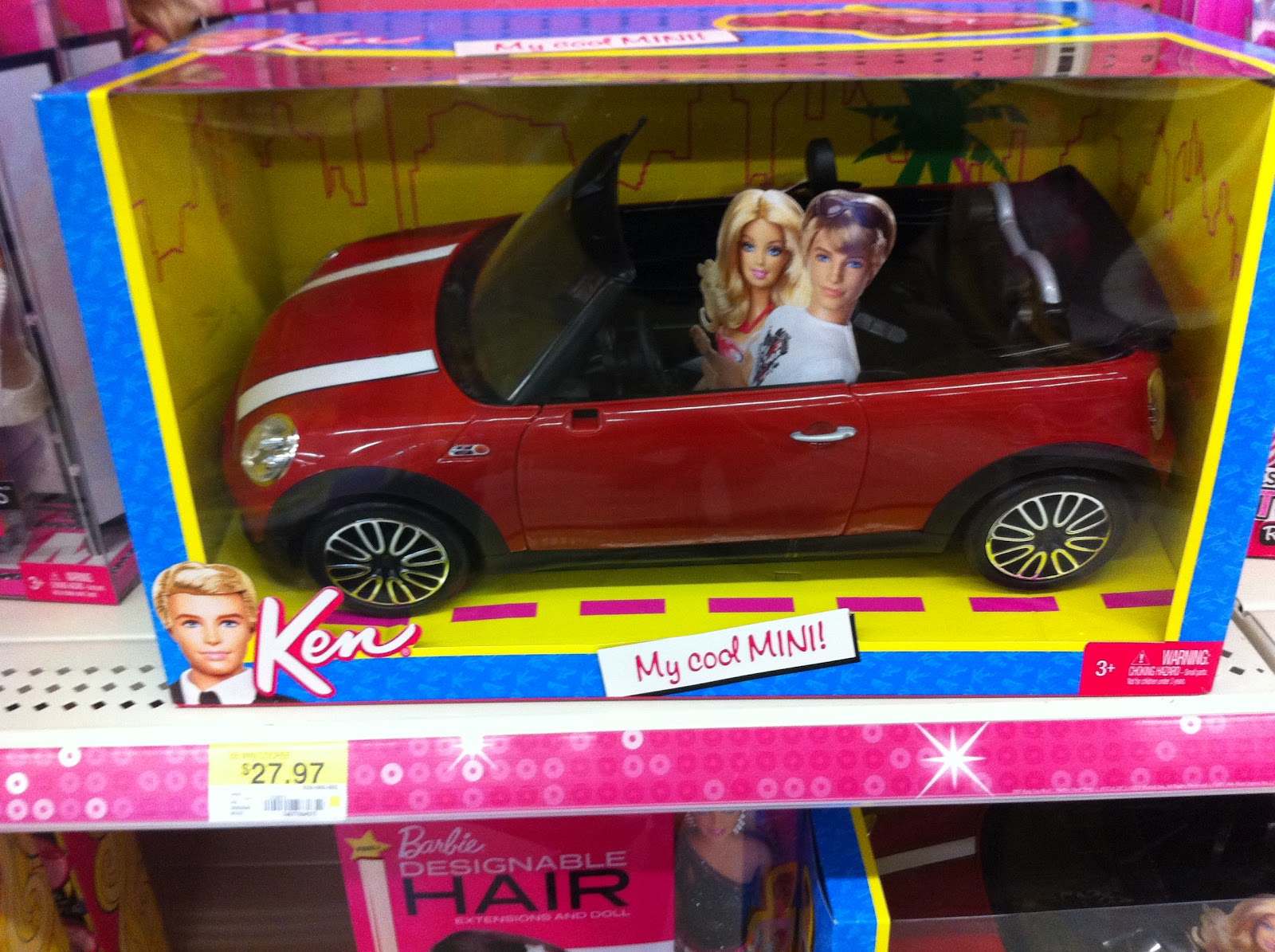 barbie mini cooper
