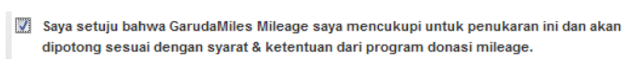 PROSEDUR ANGGOTA GARUDAMILES MELAKUKAN DONASI MILEAGE 