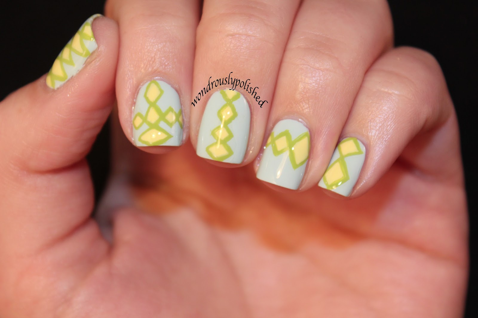 St. Patrick's Day Inspired Green Nail Design - wide 1