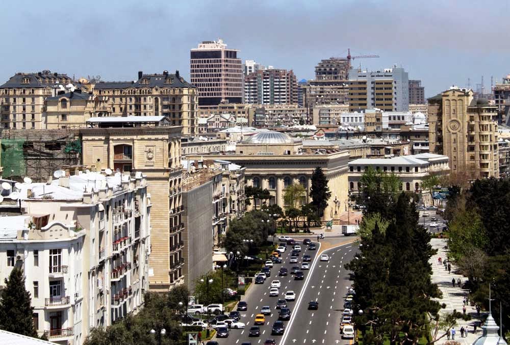 BAKU, THE CAPITAL AND LARGEST CITY OF AZERBAIJAN
