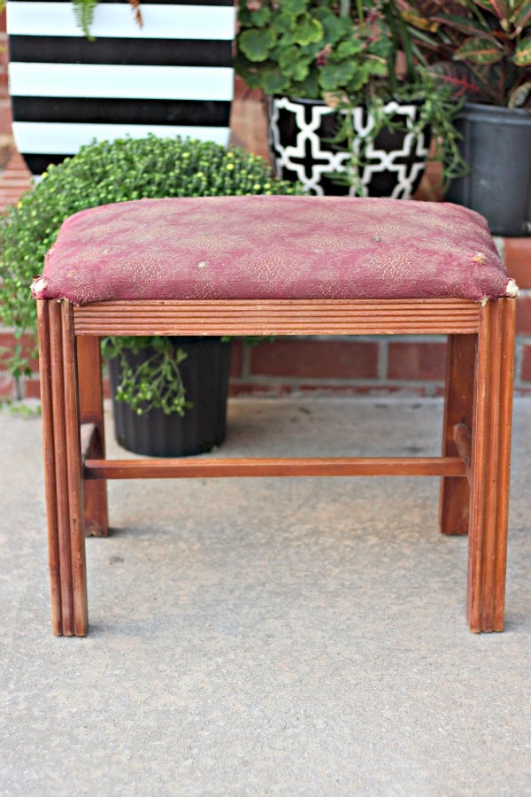 VANITY BENCH MAKEOVER Dimples and Tangles