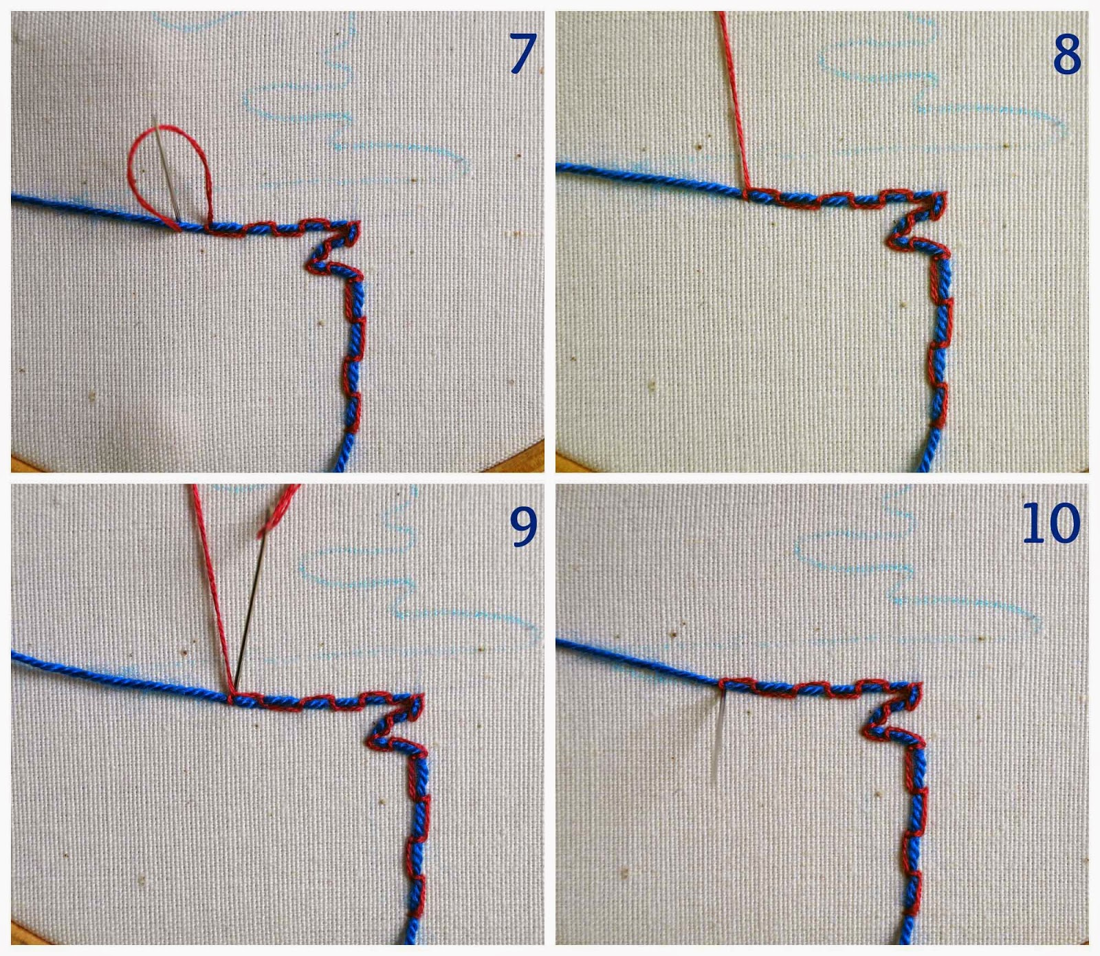 Deshilachado Bordado de San Valentín, patrón gratuito / Valentine's Day embroidery, free pattern