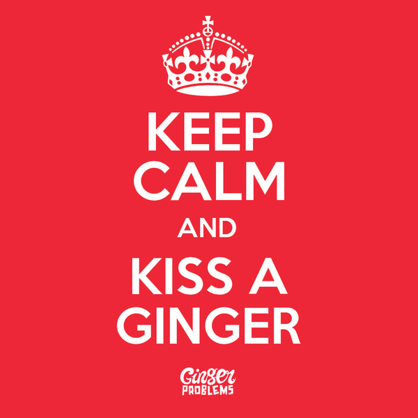 Damien's Queer World International Kiss a Ginger Day
