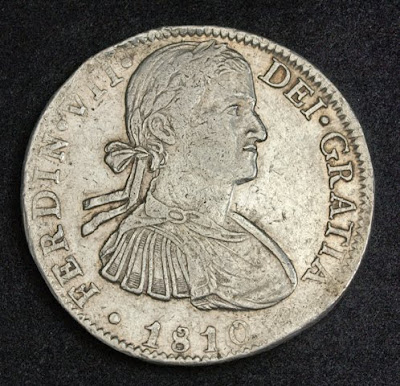 Mexico Spanish Colonial 8 Reales coin