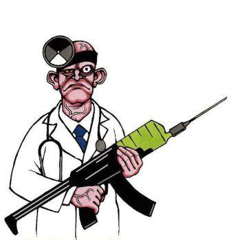 Cartoon Needle Shots