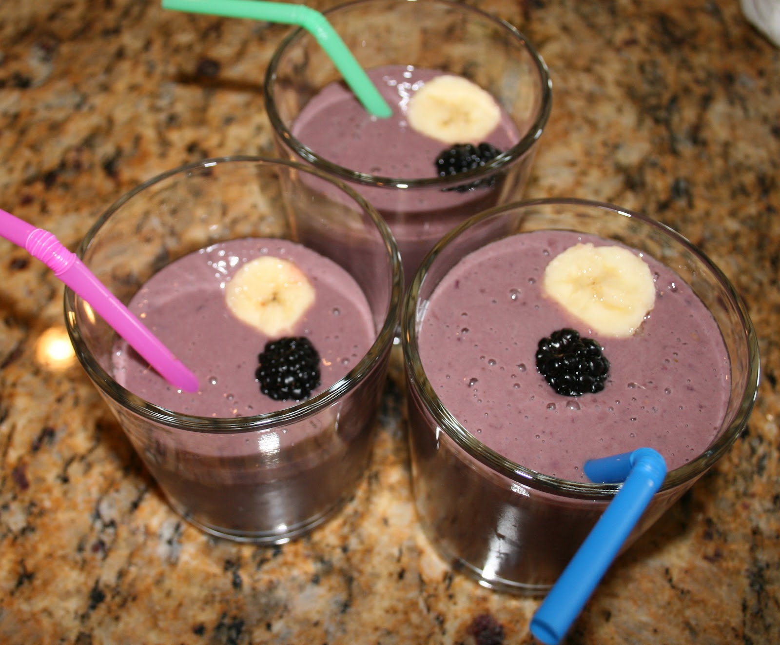 Granted by Tiffany Blackberry Banana Smoothie