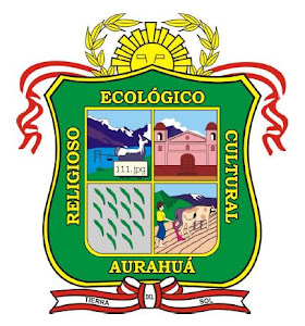 ESCUDO DEL DISTRITO DE AURAHUÁ