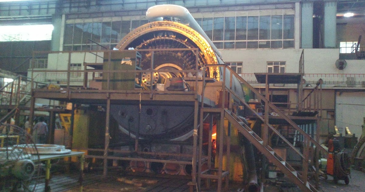 PPT on manufacturing of Turbo generator BHEL World