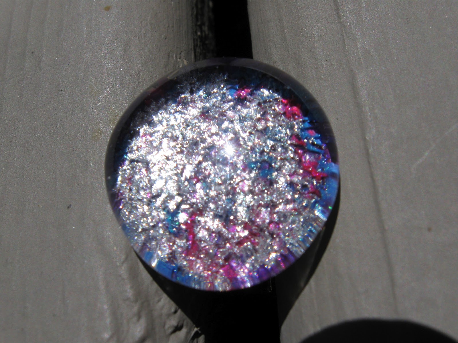 DIY Nail Polish Jewelry Glass and Nail Polish Pendants and Rings