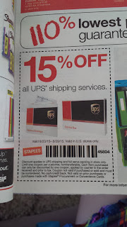 Staples UPS Coupon