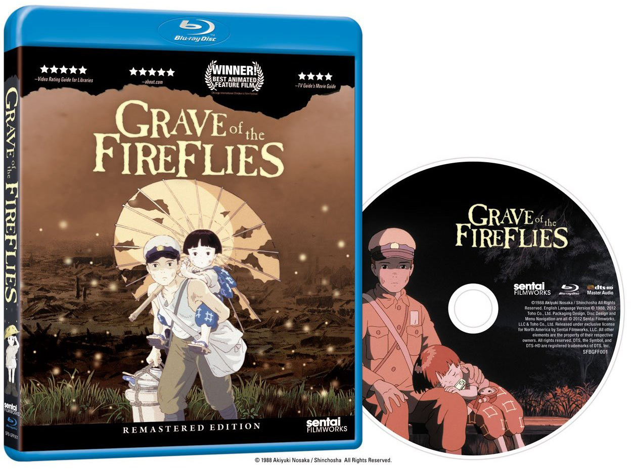 Grave of the Fireflies | Anime & Manga | NON-USA Format | Region B Import -  Australia
