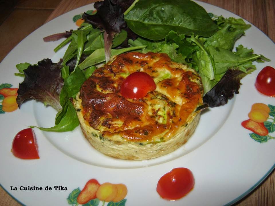 La Cuisine De Tika Flans Aux Courgettes Et Au Crabe