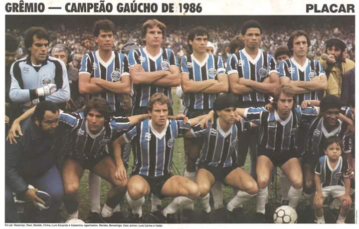 Grêmio Campeão Gaúcho 1986