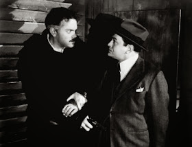 Orson Welles and Edward G. Robinson in The Stranger