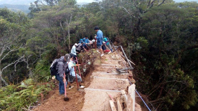 Malim Gunung & Taman-taman Sabah Mula baikpulih laluan pendakian Gunung Kinabalu