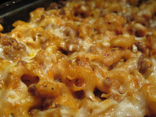 Beefy cheesy noodle bake: a recipe | Yankee Kitchen Ninja