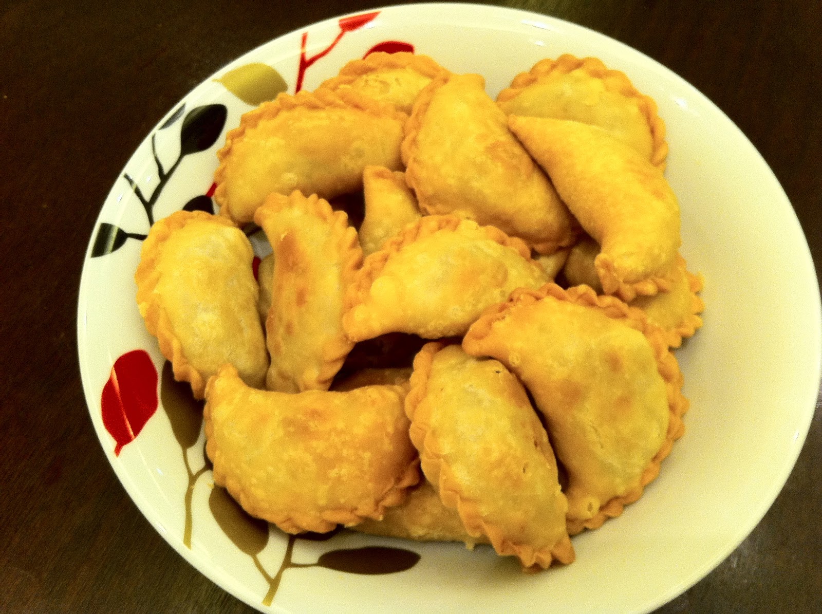 Life is short... Fav recipe Sardine Currypuffs
