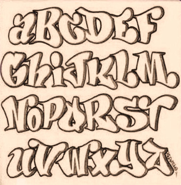 Letras Goticas De Graffitis Imagui 50 letras góticas para romper paradigmas. imagui