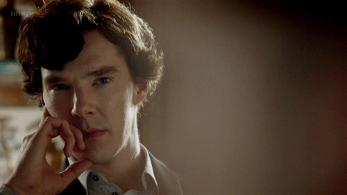 Cumberbatch as Sherlock Holmes