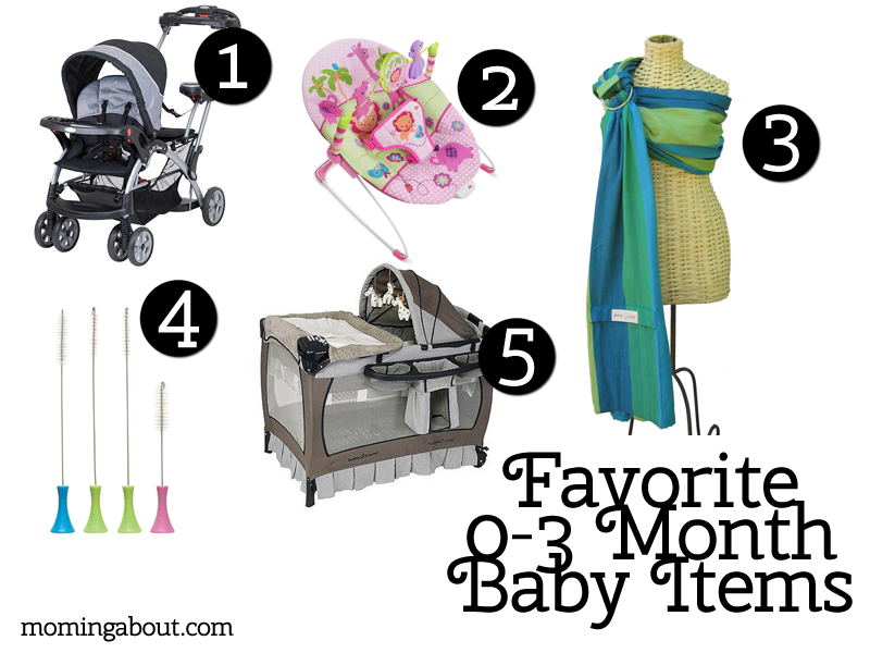 Moming About 03 Months Favorite Baby Items