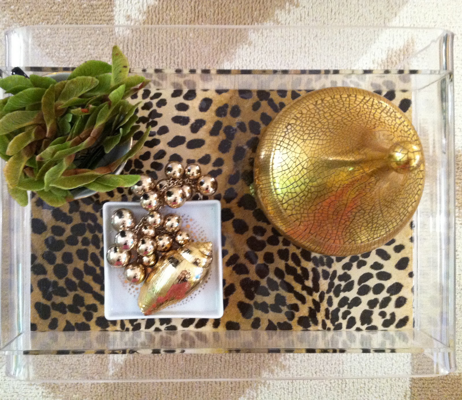 SANITY FAIR CONTAINER STORE HACK MAKE YOUR OWN LUCITE TRAY