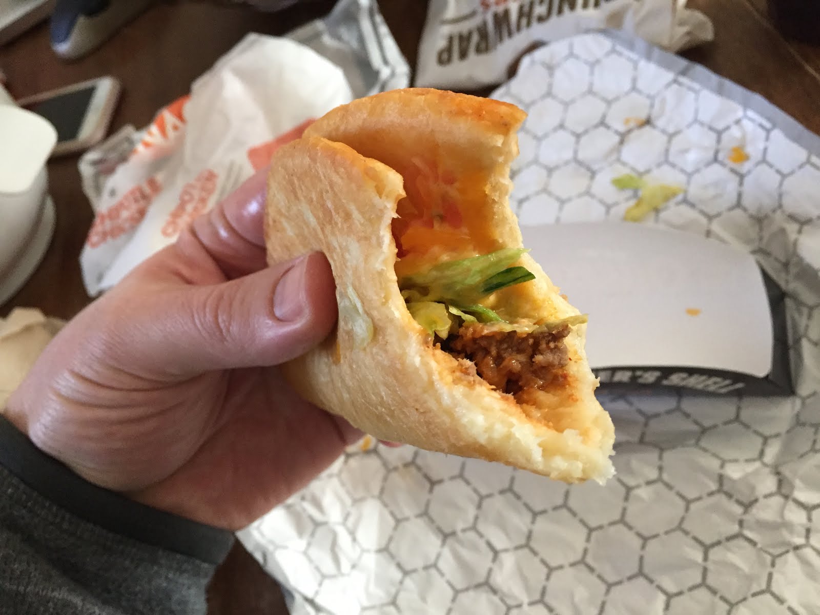 Lunch Blog Taco Bell Quesalupa
