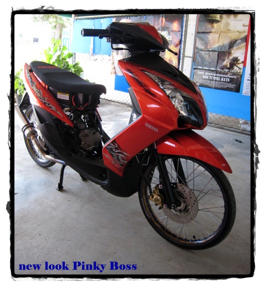 Mio Pelek 17 tdr   Pelek 17 Yamaha Mio aliran Thai Look Style